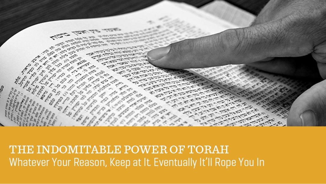 The Indomitable Power of Torah