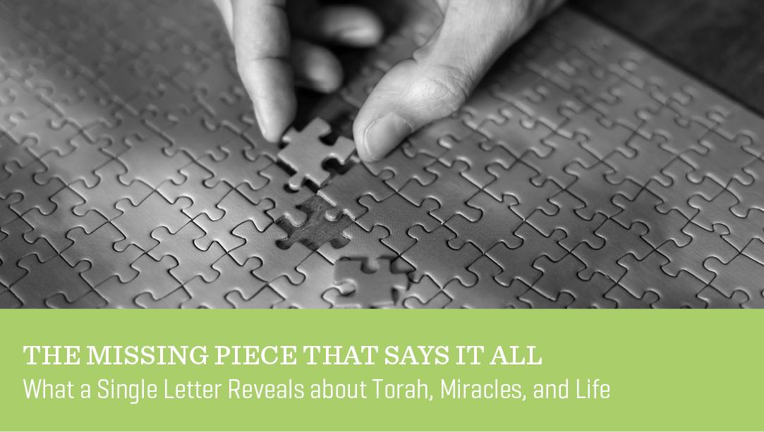 The Missing Piece That Says It All