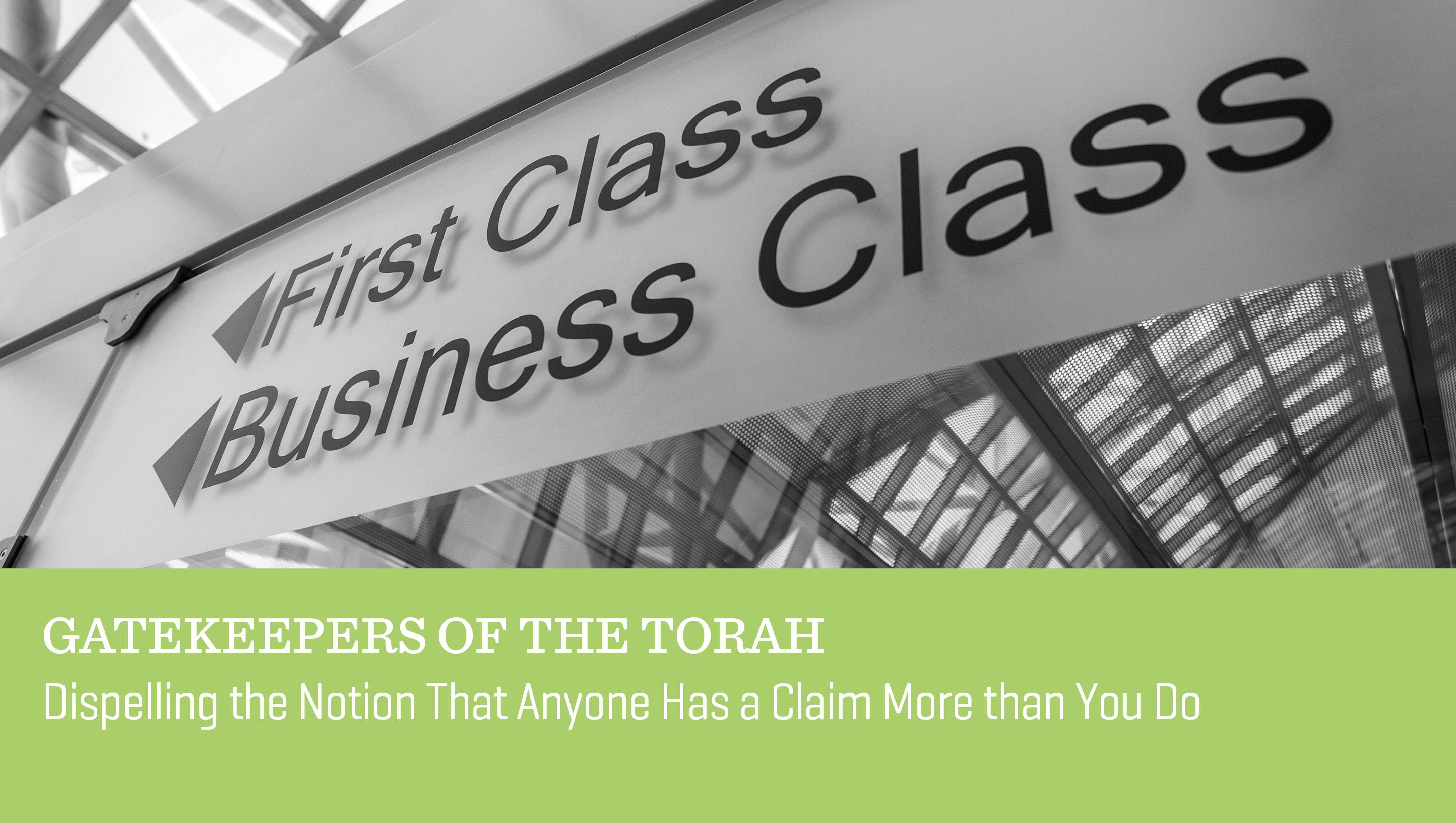 Gatekeepers of the Torah